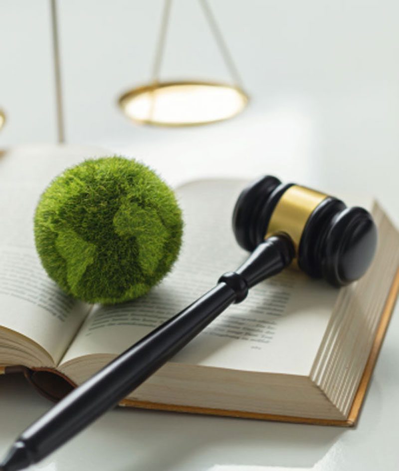 gavel with books old wooden desk